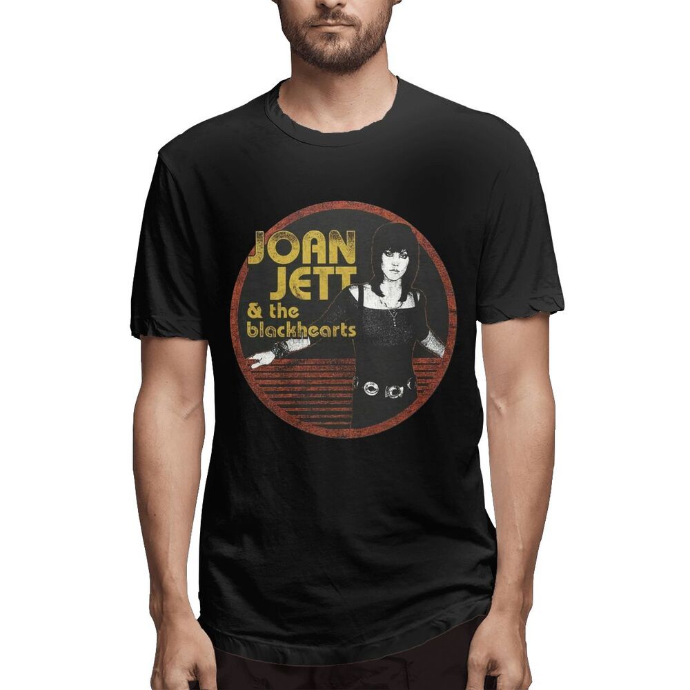 ความร้อน โอเวอร์ไซส์ขายดี ขายดี ขายดี เสื้อเชิ้ต ลาย Joan Jett Jett วงกลม ขนาดใหญ่ ของขวัญที่ดีที่สุ