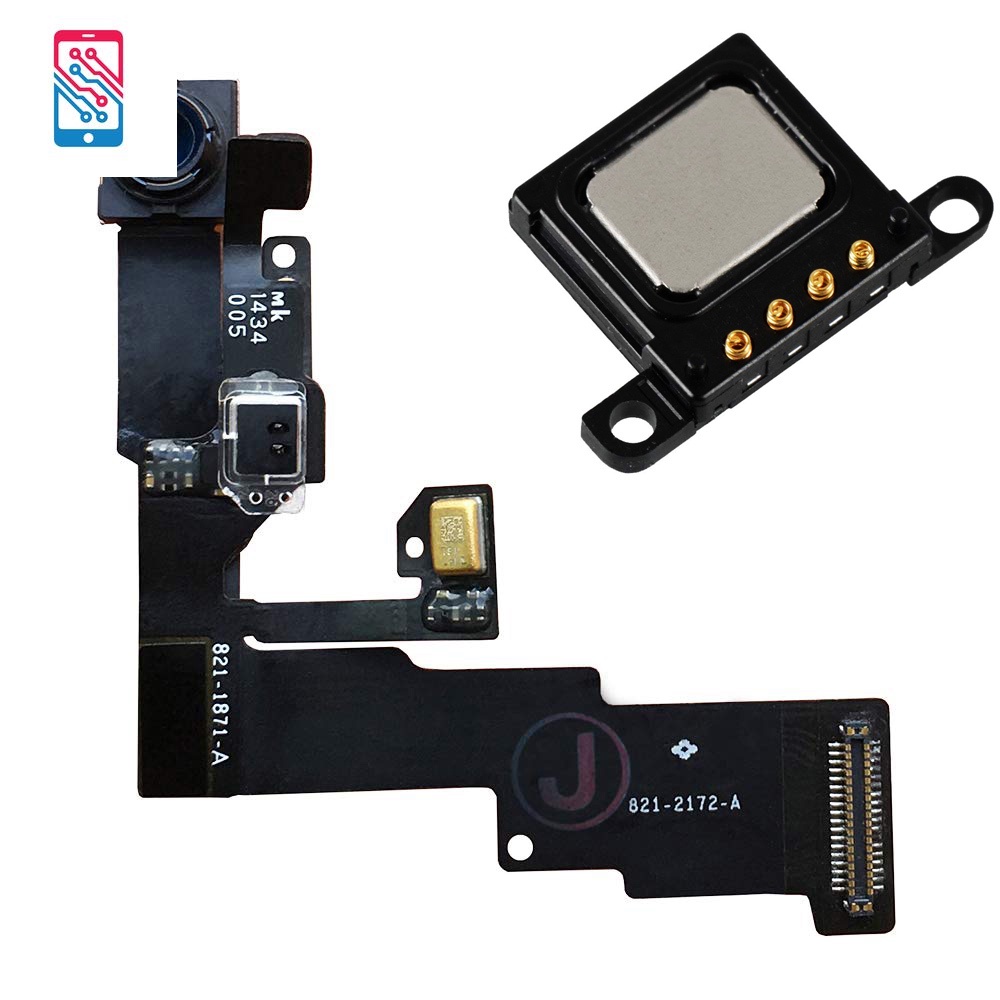 สําหรับ iPhone 6G 6s 6 Plus 6sPlus โมดูลกล้องหน้า พร้อมเซนเซอร์ สายเคเบิลอ่อน + ลําโพงเสียงชิ้นหู