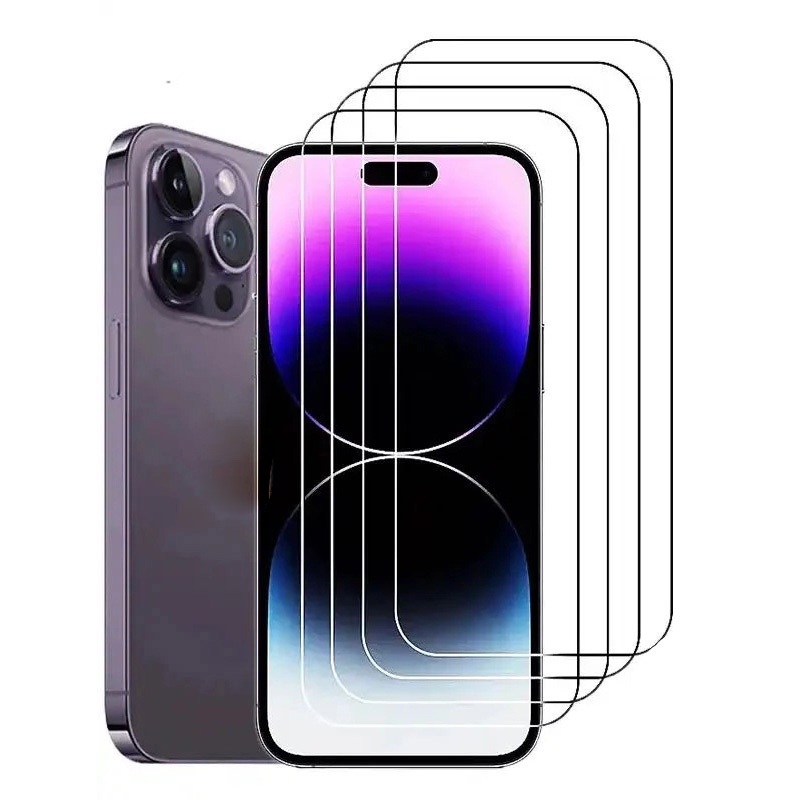 สําหรับiPhone 15 14 Plus 12 Mini 11 13 Pro Max 8 7 6 6s Plus se 2022 2020 9H HDกระจกนิรภัยใสป้องกันหน้าจอGuard