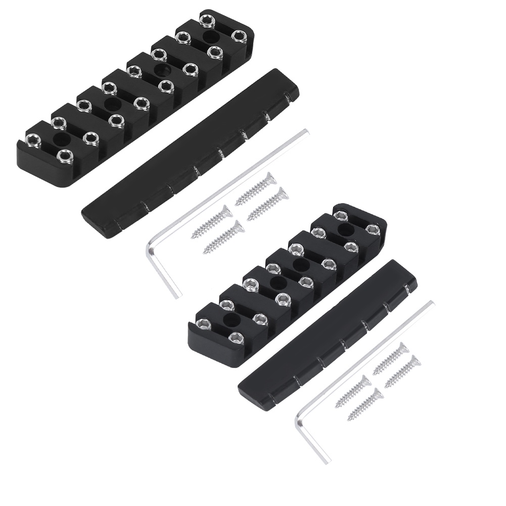 กีตาร์ไฟฟ้าล็อคอ่อนนุชโลหะและ Animai String Locking 7-String GA888/8-String GA889 ชุดหมอนเปียโนหัวขา