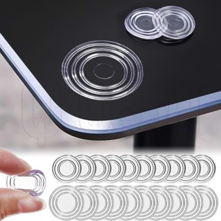 แผ่นยางกันลื่น แบบสองด้าน สําหรับโต๊ะกระจก เฟอร์นิเจอร์ 10 ช…