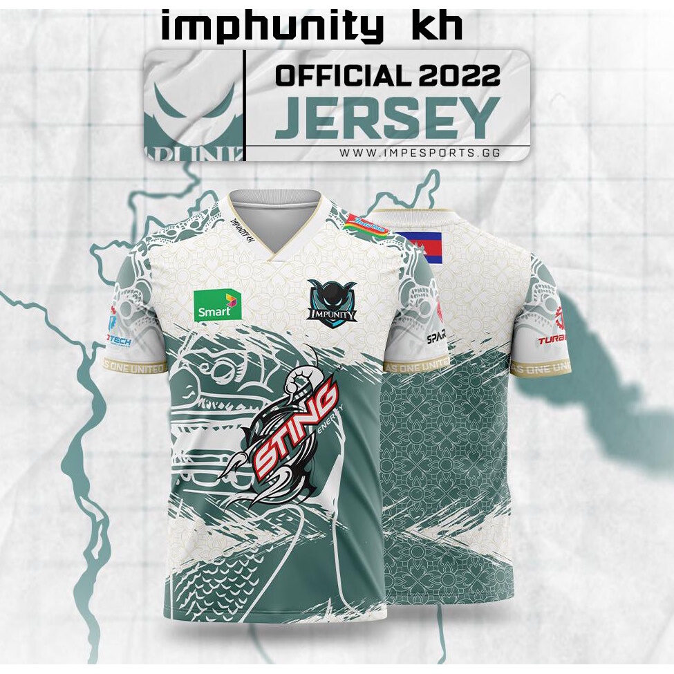 MLBB team impunity kh E-sport jersey