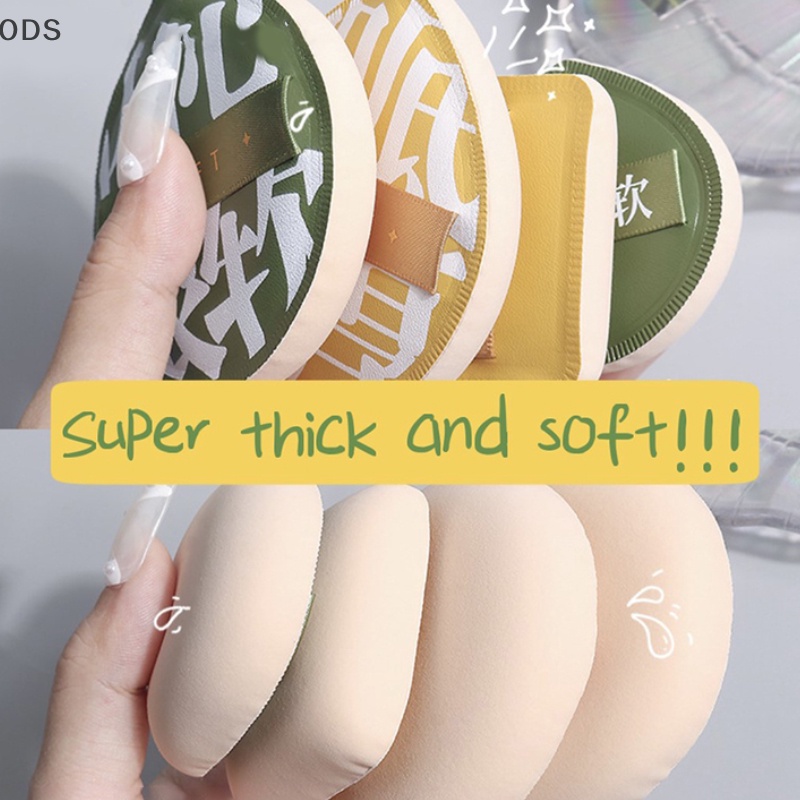 ODS XL Water Drop Air Cushion Puff Soft ฟองน้ําหนาคอนซีลเลอร์ Foundation ซ่อนรูขุมขนหญิงความงามเครื่