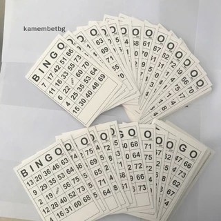 Kamembetbg การ์ดบิงโกดิจิทัล 60 ใบ ไม่ซ้ําซาก สําหรับเด็ก TH