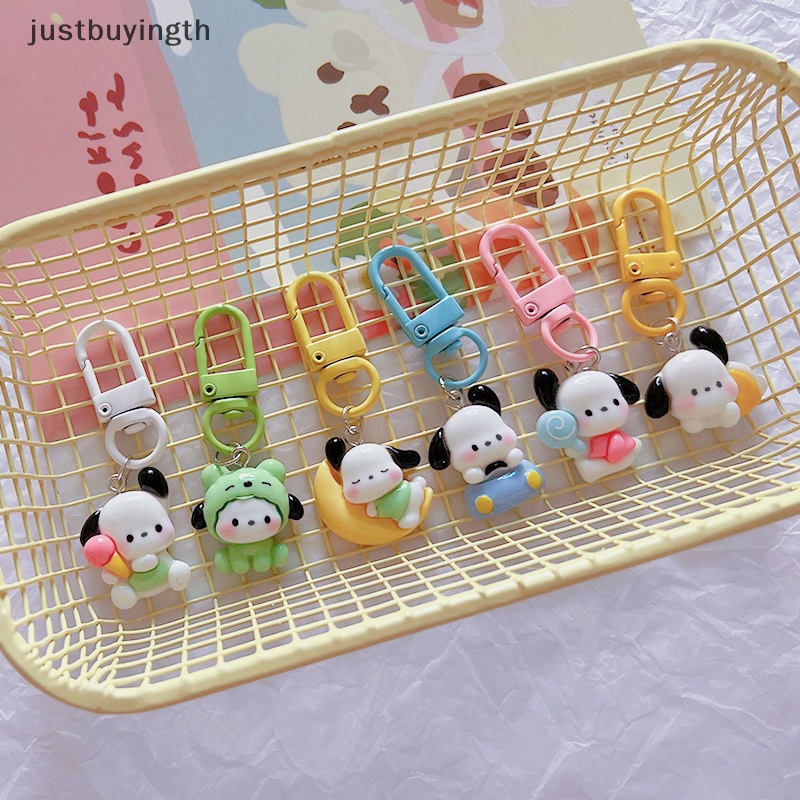 [JBTH] พวงกุญแจ จี้การ์ตูนลูกสุนัข Pochacco น่ารัก สําหรับแขวนกระเป๋าเป้สะพายหลัง [JB]