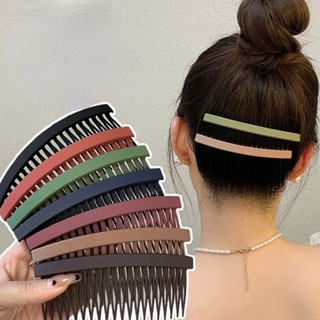 3 ชิ้น เซต สไตล์เกาหลี เรียบง่าย ฝ้า หวี ชุด ด้านข้าง ผมหน้า…