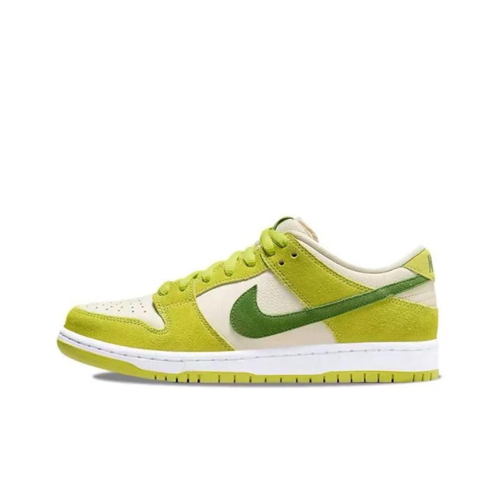 【SpeedRunners】24H จัดส่ง Nike Sb Dunk Low Green Apple ผ้าใบกีฬาลำลองย้อนยุค unisex รองเท้า Hot sale