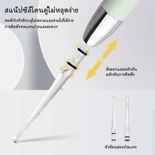 แว่นขยายความชัดสูง 8 เท่า ไม้แคะหูสเตนเลส มีไฟ LED ทำให้สว่างมองเห็นรูหูชัดเจน มีกล่อง ที่ทำความสะอาดหู