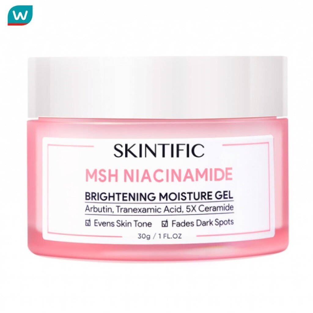 Skintific Skintific สกินทิฟิค MSH ไนอาซินาไมด์ ไบร์ทเทนนิ่ง มอยส์เจอร์ เจล 30 กรัม