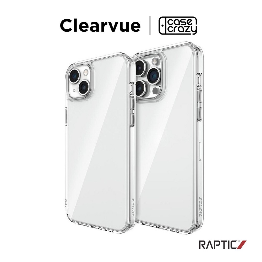Raptic รุ่น Clearvue เคส สำหรับมือถือ iPhone 15 / 15 Plus /15 Pro /15 Pro Max