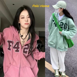 เสื้อกันหนาวแขนยาวสเวสเตอร์มีฮู้ดฤดูใบไม้ร่วงและฤดูหนาว