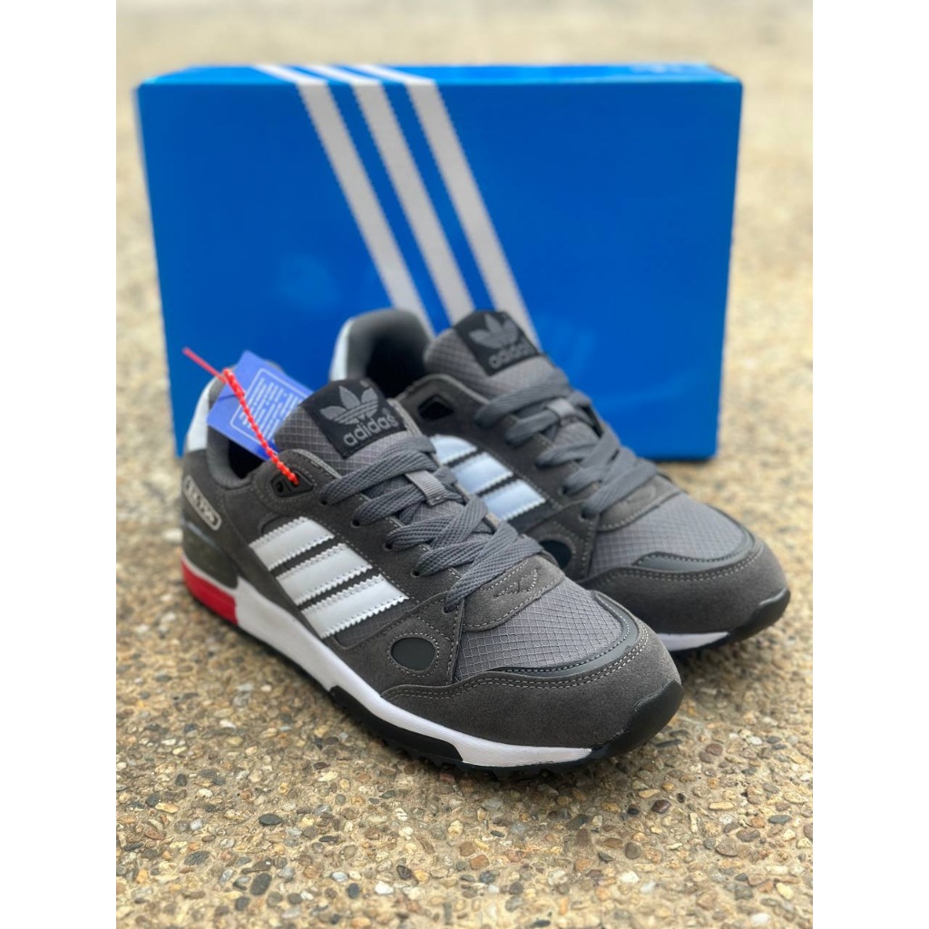 Free Shipping ADIDAS ZX 750 (GRADE 5A) GREY WHITE