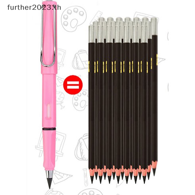 [FT] Everlasg Pencil Infinite Pencil Technoy Inkless Metal Pen Magic Pencils [พร้อมส่ง]