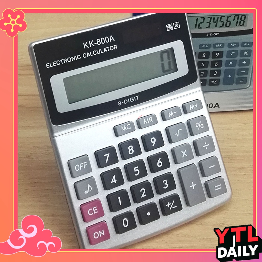 ราคาไม่แพงมาก! เครื่องคิดเลขสำหรับแคชเชียร์  เครื่องคิดเลข   หลากหลายสไตล์ เครื่องคำนวณ เครื่องใช้สำนักงาน