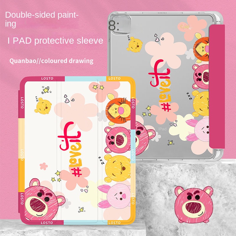 เคสซิลิโคน Tpu ลายการ์ตูน กันตก สําหรับ iPad Air4 Air5 iPad Pro11 Air1 2 gen5 gen6 9.7TPU iPad Air 3 Pro 2017 10.5 Gen9 8 7 Gen 10 2022 10.9