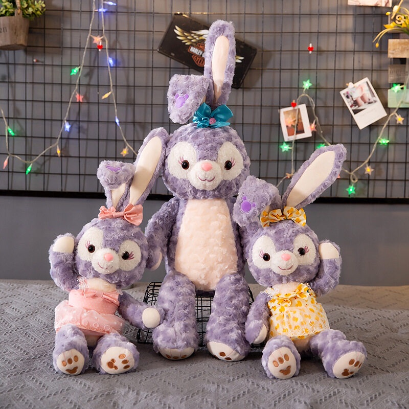 ตุ๊กตากระต่ายดิสนีย์ Stella Lou Stuffed Duffy น่ารัก ขนาด 50 ซม. 70 ซม. 90 ซม. ของขวัญวันเกิด ของเล่นสําหรับเด็ก