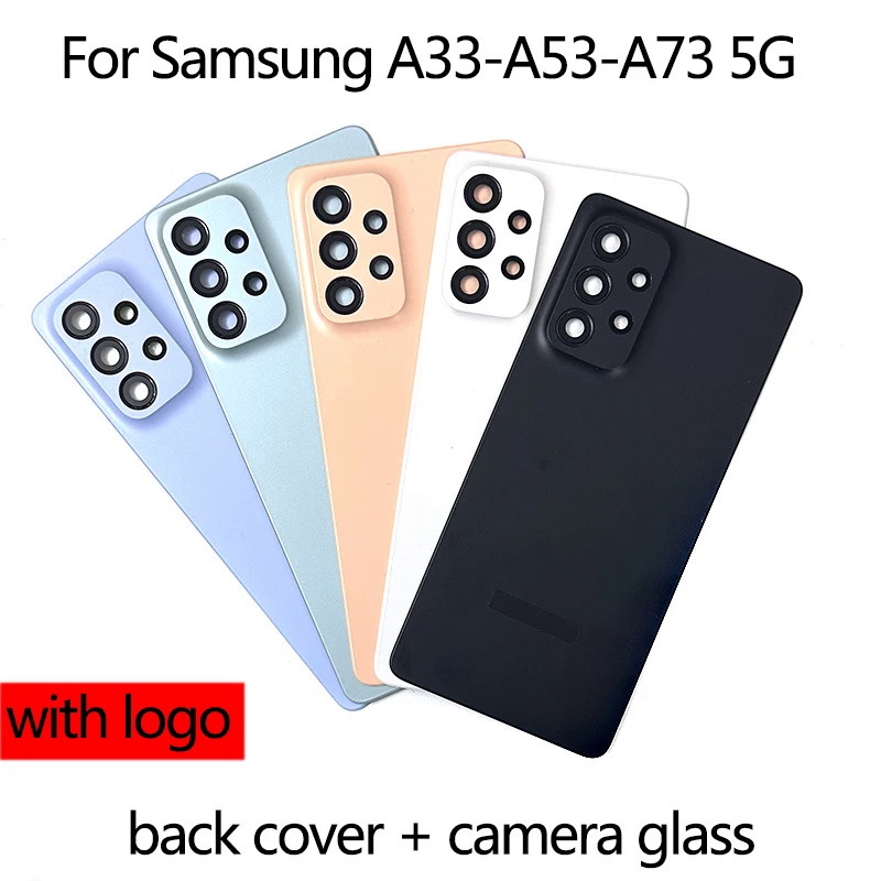 ฝาหลัง Samsung Galaxy A33 A53 A73 5G A336 A536 A736 พร้อมเลนส์กล้อง