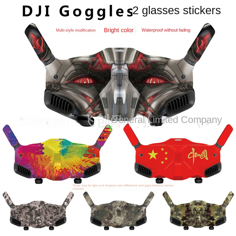 เหมาะสําหรับ DJI Avata Goggles 2 ผ ่ านเครื ่ องสติกเกอร ์ แว ่ นตาอุปกรณ ์ เสริมฟิล ์ มกันน ้ ํา
