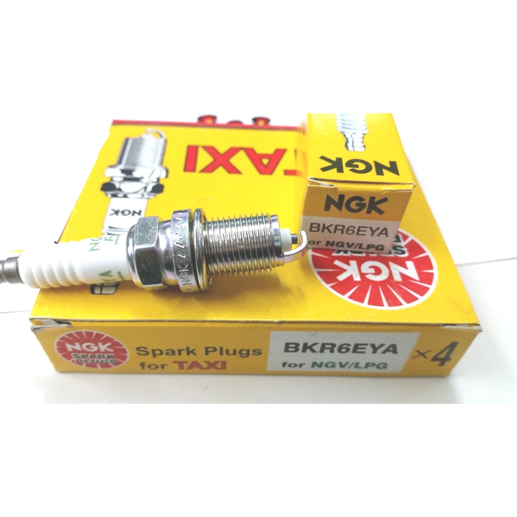 ส่งเร็ว หัวเทียน BKR6EYA (For Taxi) NGK แท้ 100% 1ชุด/ 4หัว