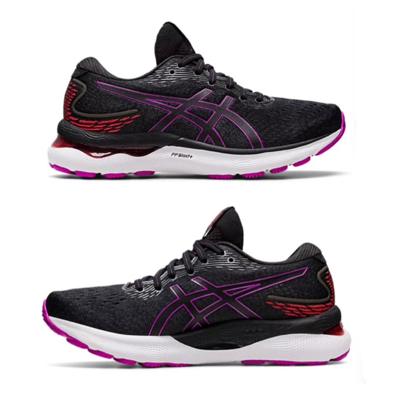 รองเท้าวิ่งหญิง Asics Gel Nimbus 24 สี Black/Orchid ของแท้%  จาก shop Fashion