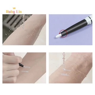 Ruby Lin 1 ชิ้นสีขาวผ่าตัด Eyebrow Tattoo Skin Marker ปากกาเครื่องมืออุปกรณ์เสริม Tattoo Marker ปากกา