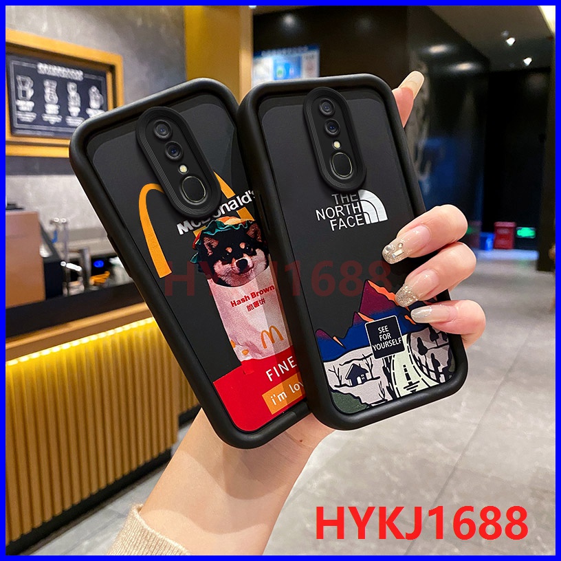เคส Oppo F11 Pro Oppo A18 A38 A58 A9 2020 A5 2020 A15 A15S A54 4G HSJS เคสโทรศัพท์มือถือแบบนิ่ม tpu แฟชั่น สําหรับ