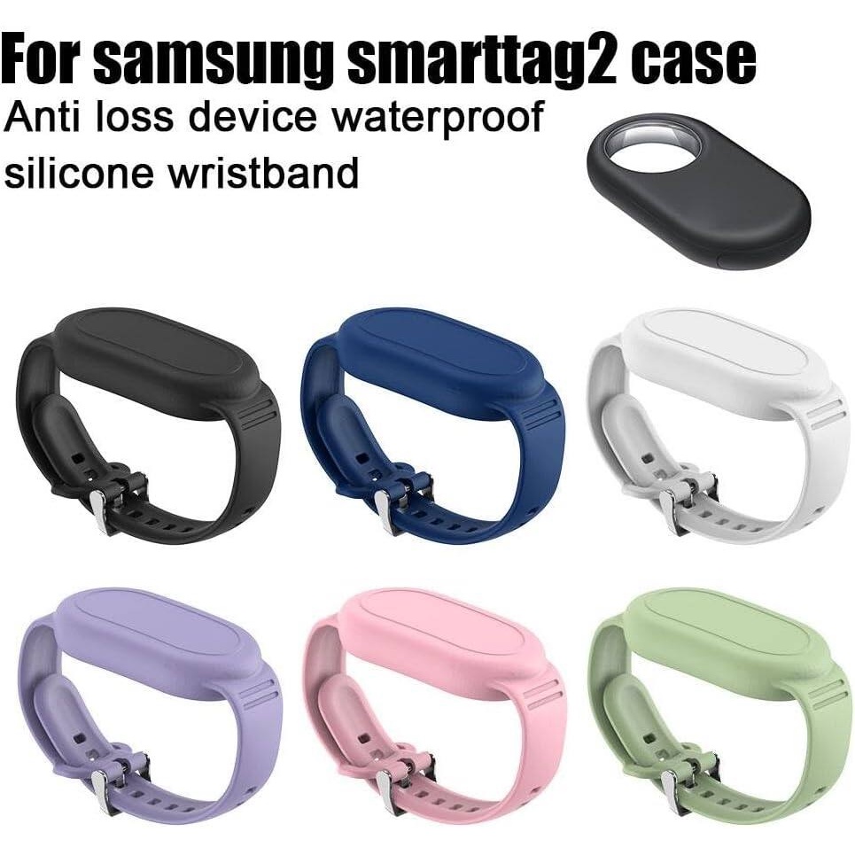 เคสซิลิโคนนิ่ม กันน้ํา กันลื่น สําหรับ Samsung Galaxy SmartTag2 Galaxy Smart Tag 2