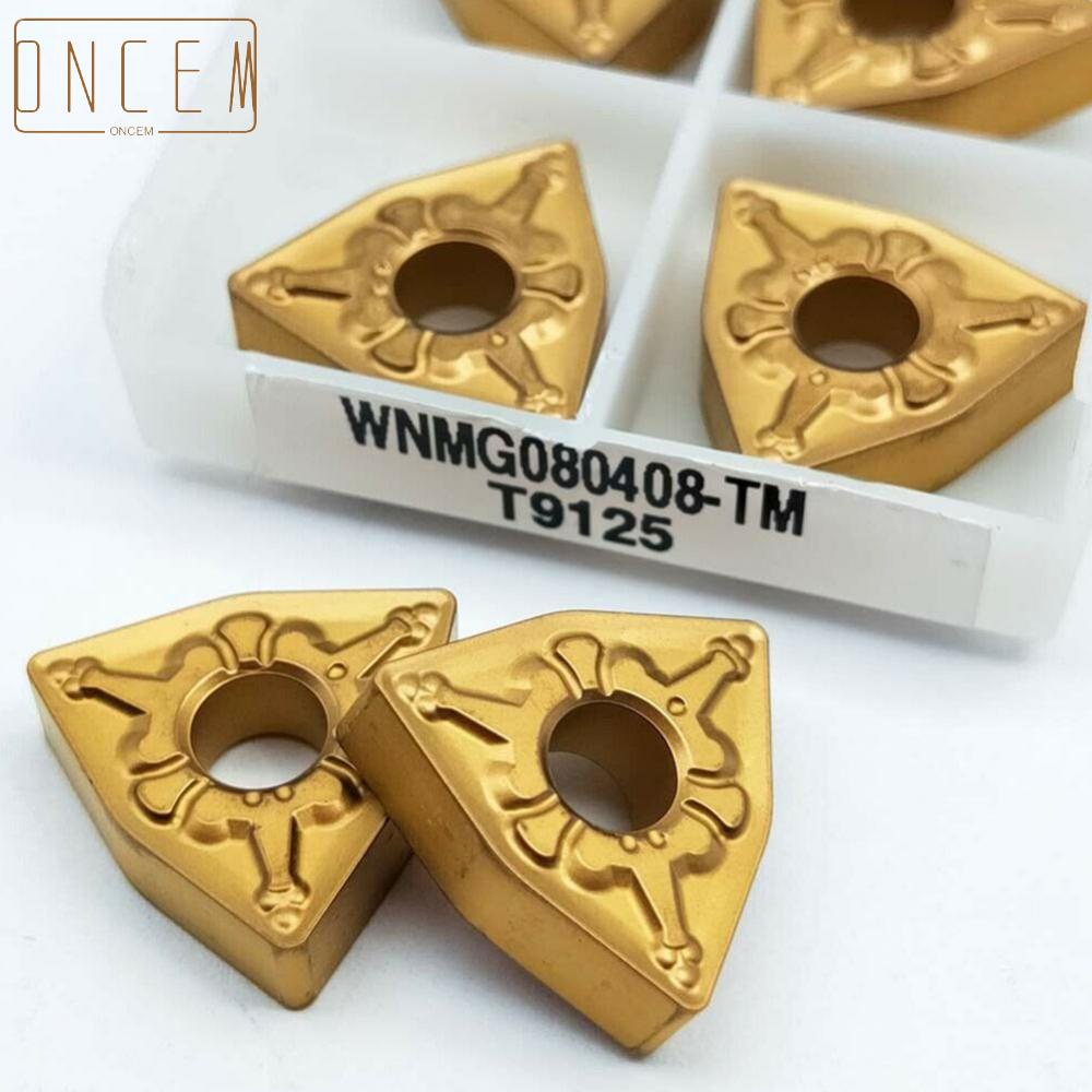 【ONCEMOREAGAIN】WNMG080408-TM Insert CNC Carbide Insert For Semi-Finishing Lathe Tools
