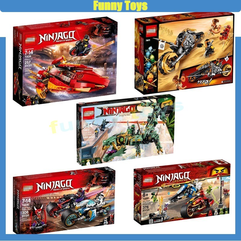 ของเล่นตัวต่อ Ninjago series 71792 71791 70666 เสริมการเรียนรู้ สําหรับเด็ก และผู้ใหญ่