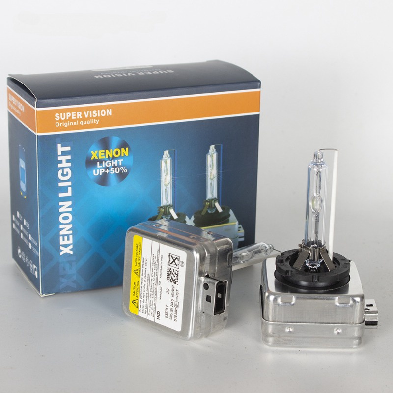 หลอดไฟซีนอน D1S D2S D3S D4S HID 6000K 2 ชิ้น