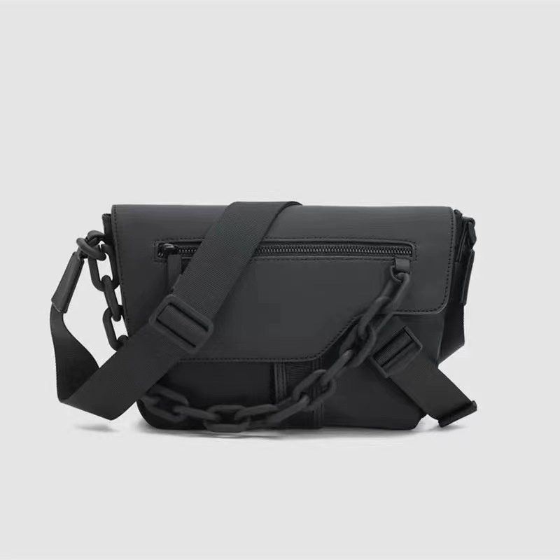 จัดส่งฟรีกระเป๋าผู้ชายใหม่ของZARA สินค้าใหม่กระเป๋าสะพายไหล่ Messenger ของผู้ชายอินเทรนด์ทุกการแข่งข