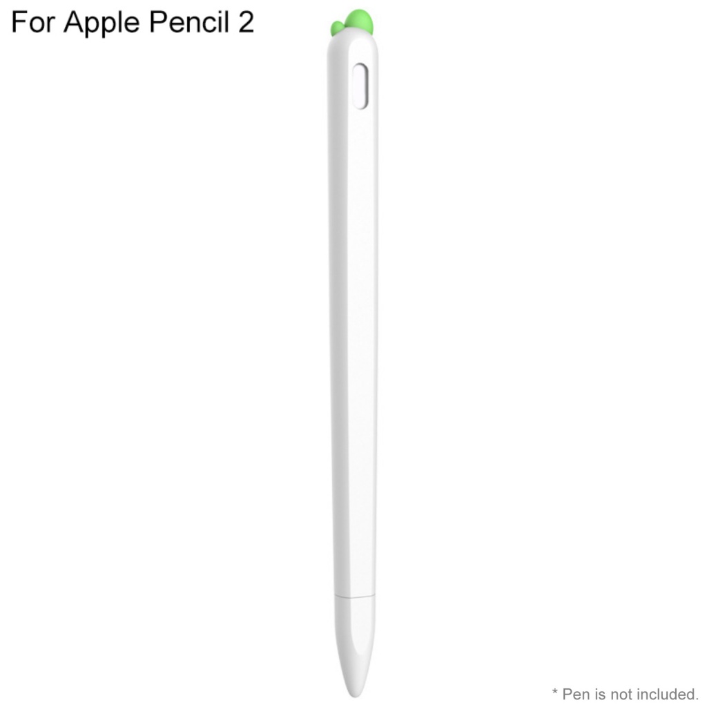 เคสซิลิโคน รูปแครอท สําหรับปากกาสไตลัส Apple Pencil 1/2