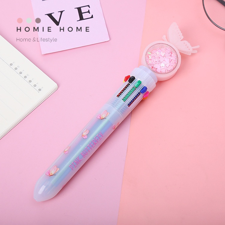 HH-967 ปากกาเปลี่ยนสีได้ ปากกาฟรุ้งฟริ้ง มีกลิตเตอร์น่ารัก เปลี่ยนได้หลายสี