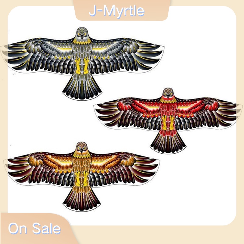 J-myrtle ว่าว ลายนกอินทรีย์ 1.2 เมตร 100 เมตร ของเล่นสําหรับเด็ก