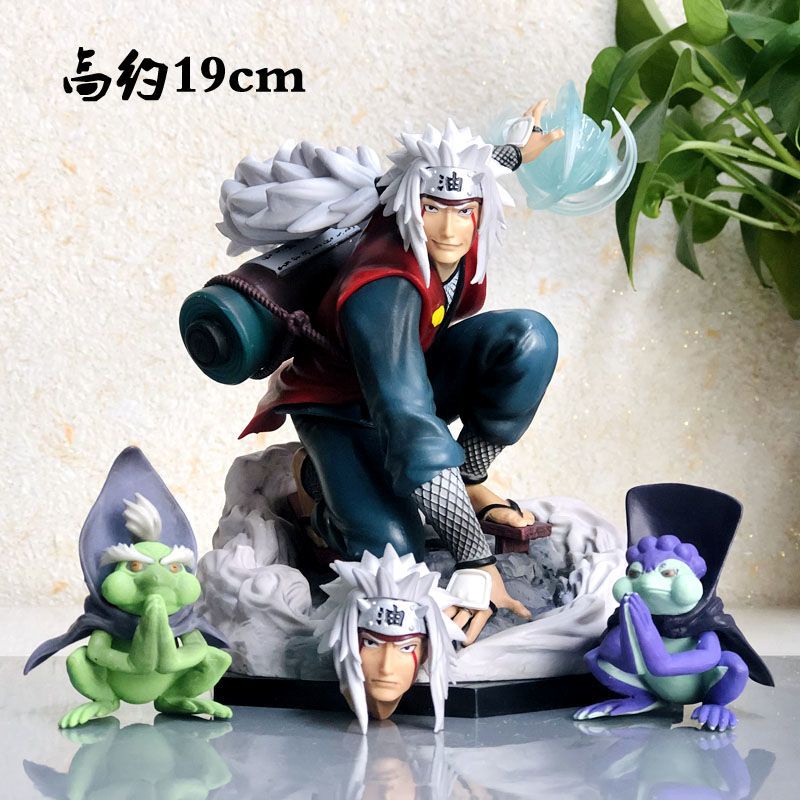 Naruto LS Jiraiya Naruto Toad Immortal Sannin gk รูปตุ๊กตาตกแต่ง