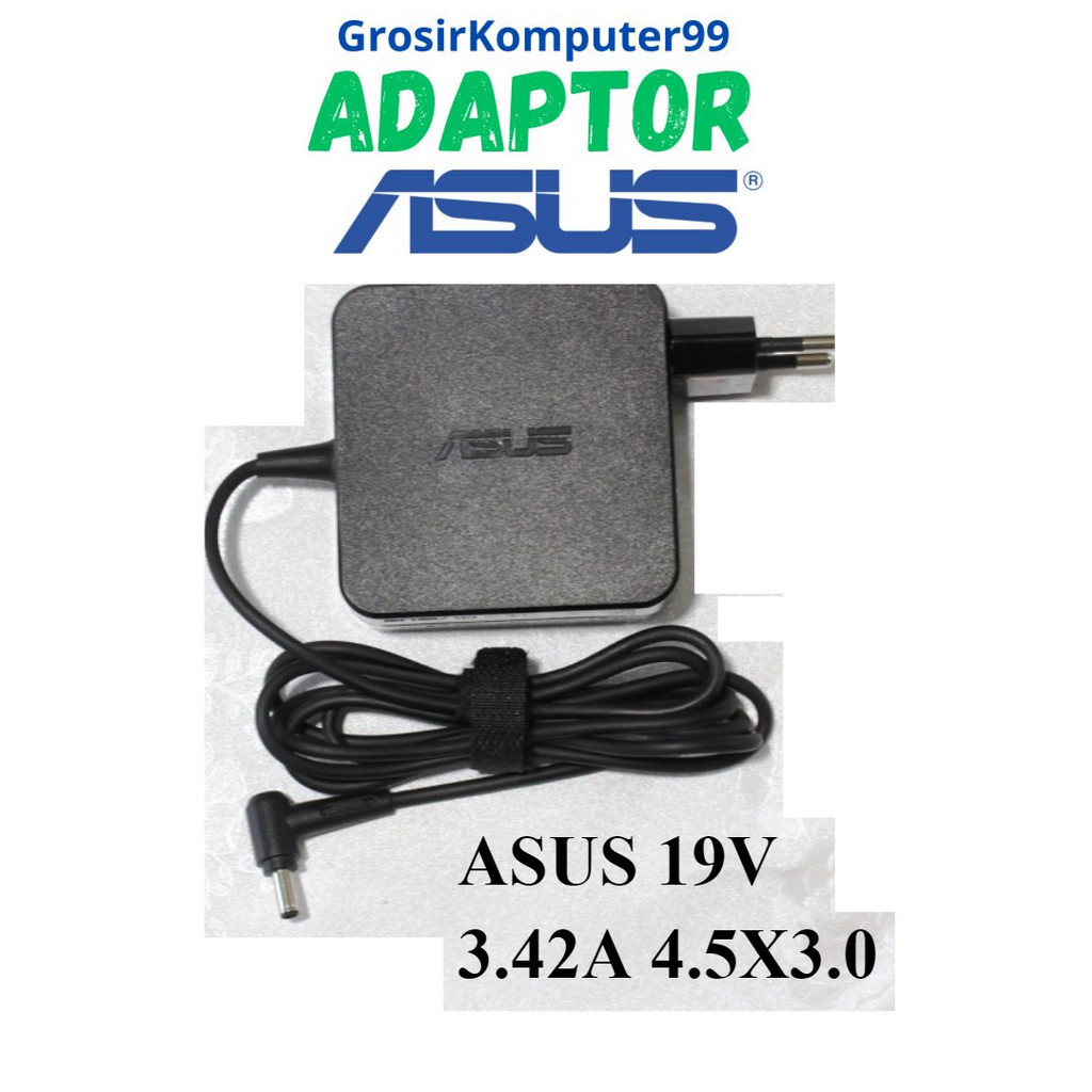 อะแดปเตอร์ชาร์จแล็ปท็อป สําหรับ Asus ExpertBook L1400CDA 19V 3.42A 4.5X3.0 มม.