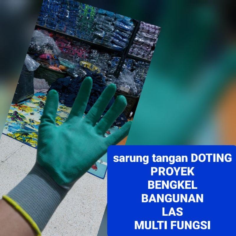 UNISEX ANTI-SLIP LATEX DOTING Project Gloves
