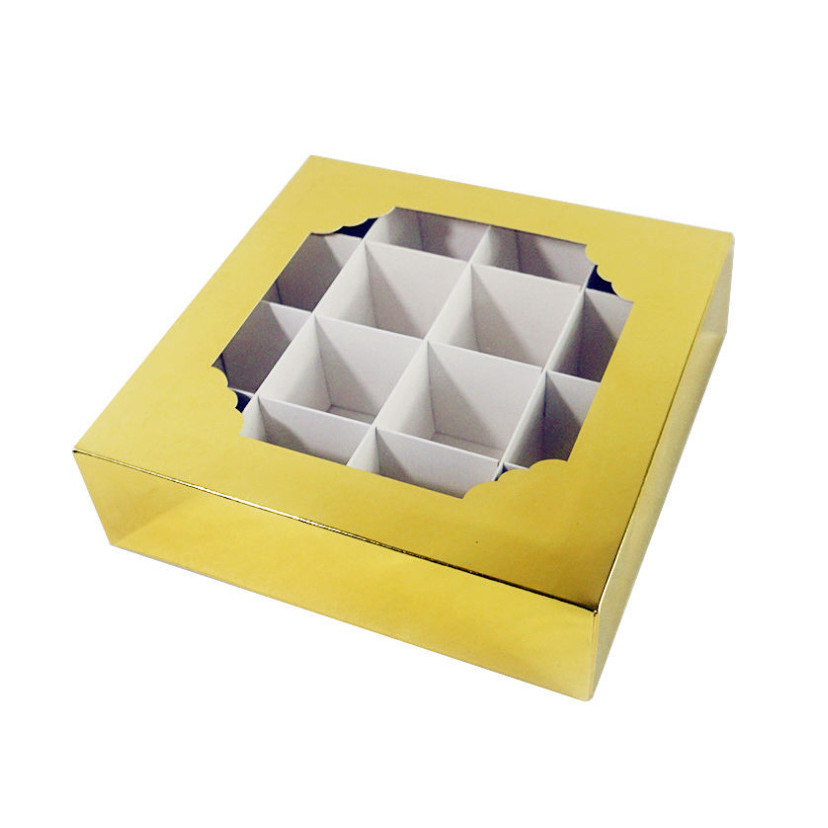 กล่องช็อคโกแลตแบ่ง 15 ช่อง กล่องของขวัญ กล่องขนมลูกอม (AA24) - รูปที่ 5