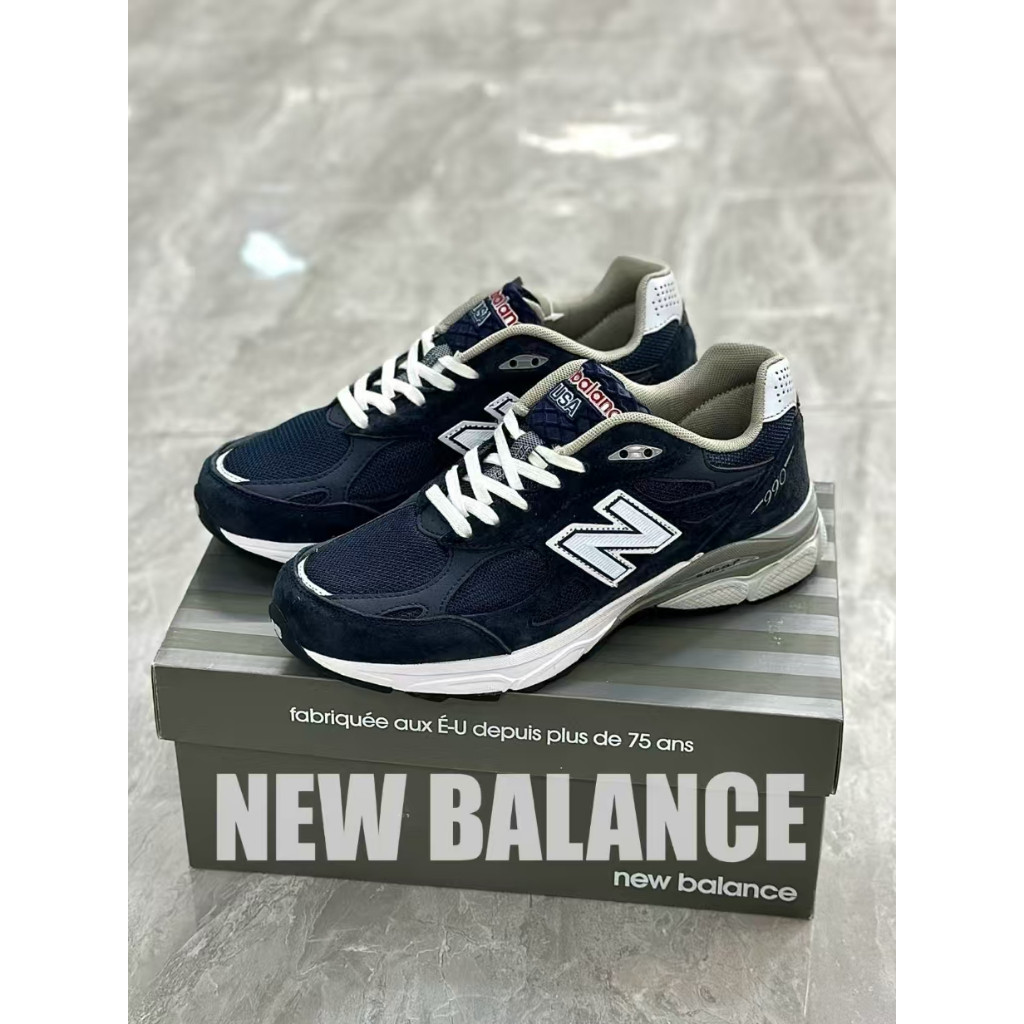 💙พร้อมส่ง & พรี💙New Balance 990 รองเท้าวิ่ง NB990 (M990VS3) รองเท้าลำลอง  แท้💯%