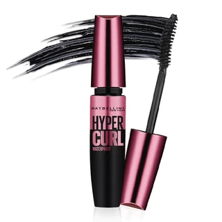 Maybelline เมย์เบลลีน ไฮเปอร์เคิร์ล วอเตอร์พรูฟ 9.2 มล. แบล็ค