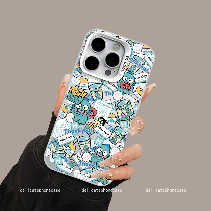 เข้ากันได้กับ iPhone 16 Plus iPhone 15 Pro Max iPhone 13 14 iPhone 11 Pro เคสโทรศัพท์น่ารัก DLMSCY2348-GS4