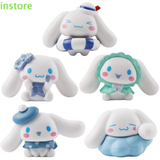 Instore โมเดลฟิกเกอร์ PVC รูปการ์ตูน Cinnamoroll ของเล่นสําหรับเด็ก