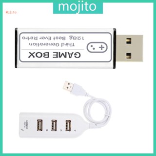 Mojito กล่องแฟลชไดรฟ์เกม ขนาดเล็ก 128GB USB 15000+ คลาสสิก