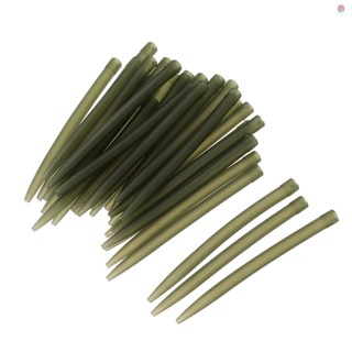 Y-taruor ปลอกยางเชื่อมต่อตะขอตกปลา 54 มม. 50 ชิ้น