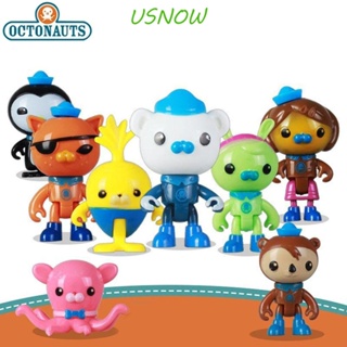 Usnow ฟิกเกอร์ Peso Shellington Barnacles Dashi Ocean Adventure Team สําหรับเด็ก 8 ชิ้น ต่อล็อต