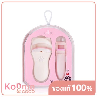 ODBO Meow Meow Lash Curler Set 2pcs #Od8001 เซทที่ดัดขนตารูปทรงน่ารัก มี 2 ขนาด ดัดง่าย เพื่อขนตาเด้งงอนเป็นธรรมชาติ.