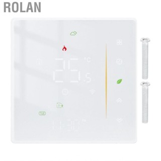 Rolan Smart Temperature Controller  White Thermostat PC and ABS  for Home