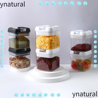 Ynatural ขวดโหลใส่เครื่องปรุง พร้อมฝาปิด อเนกประสงค์ สําหรับห้องครัว