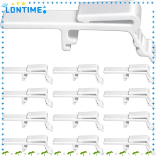 Lontime อะไหล่คลิปหนีบมู่ลี่ อเนกประสงค์ สีขาว แบบเปลี่ยน สําหรับหน้าต่าง 1-1/2 นิ้ว หรือ 1-9/16 นิ้ว 12 ชิ้น