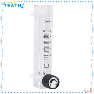 Teath เครื่องวัดการไหลของก๊าซออกซิเจน อะคริลิค 3-30LPM LZQ-7 ทนทาน